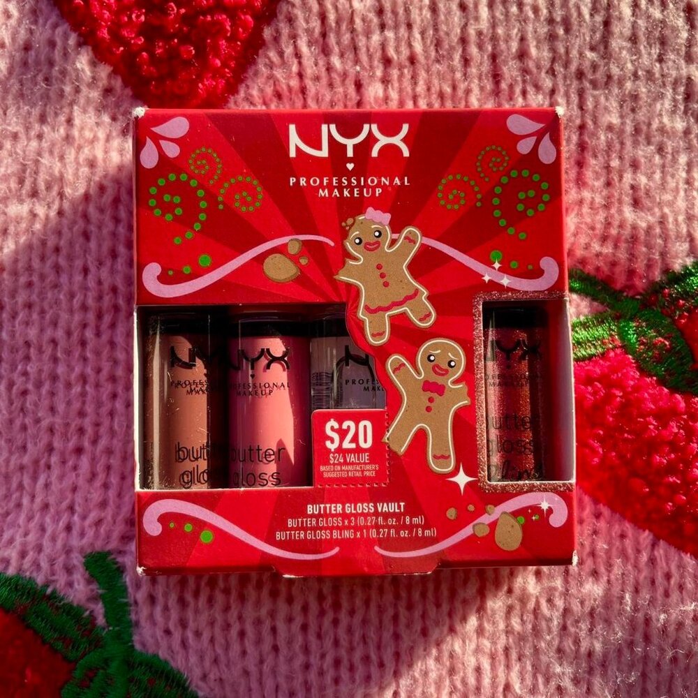 Nyx Butter Gloss Vault - 4 Glosses